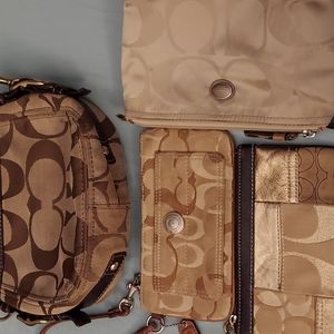 Coach lot of 4 authentic